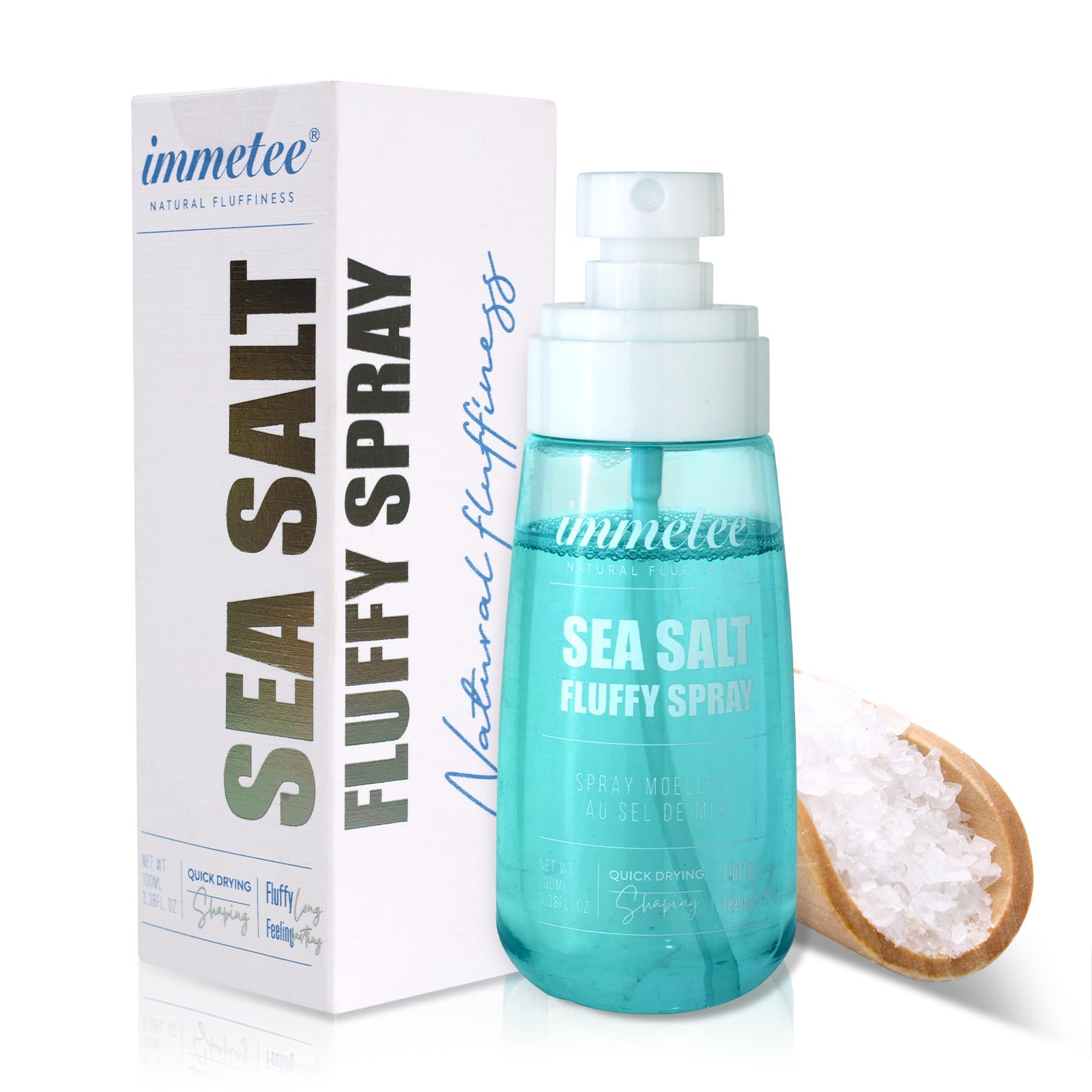 Immetee Sea Salt Texture Spray for Instant Volume Boost and Full-Lift Volumizer
| Immetee Sea Salt Texture Spray Safe f